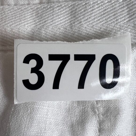 Old Navy Women's 100% Linen Capri Pants Just Below Waist Lined Size 4 - Picture 11 of 11